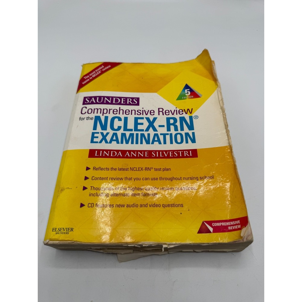 Saunders Comprehensive Review for the NCLEX-RN Examination, 5th Edition AS IS